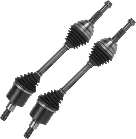 Detroit Axle - Front CV Axles for 2002-2009 Chevy Trailblazer EXT Buick Rainier GMC Envoy XL XUV Olds Bravada Isuzu Ascender Saab 9-7x, 2003 2004 2005 2006 2007 2008 CV Axle Shaft Replacement in Saudi Arabia
