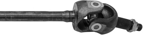 Detroit Axle - Front Right CV Axle for 2007-2017 Jeep Wrangler 2008 2009 2010 2011 2012 2013 2014 2015 2016 Passenger Side CV Axle Shaft Replacement [w/Dana 30 Axle] in Saudi Arabia