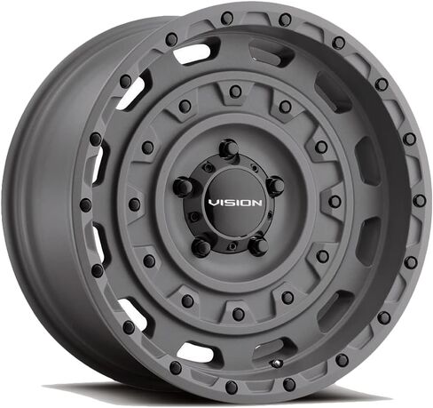 Vision 403 TACTICAL Custom Wheel - 17x10, -25 Offset, 5x127 Bolt Pattern, 78.1mm Hub - Gunmetal Rim in Saudi Arabia