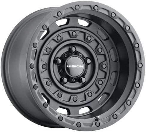 Vision 403 TACTICAL Custom Wheel - 17x10, -25 Offset, 5x127 Bolt Pattern, 78.1mm Hub - Gunmetal Rim in Saudi Arabia