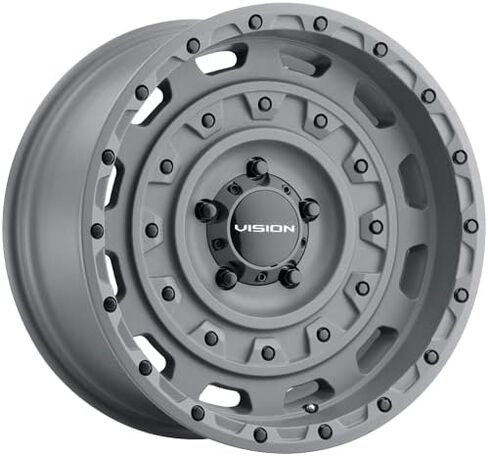 Vision 403 TACTICAL Custom Wheel - 17x10, -25 Offset, 5x127 Bolt Pattern, 78.1mm Hub - Gunmetal Rim in Saudi Arabia