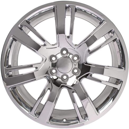 OE Wheels CA88 24 Inch Rim Fits Escalade Style 6x139.7 24x10 Chrome - Hollander 4738 (1) in Saudi Arabia