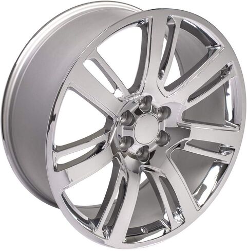 OE Wheels CA88 24 Inch Rim Fits Escalade Style 6x139.7 24x10 Chrome - Hollander 4738 (1) in Saudi Arabia