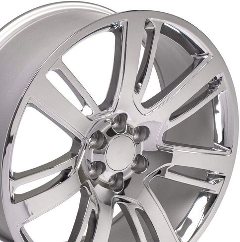 OE Wheels CA88 24 Inch Rim Fits Escalade Style 6x139.7 24x10 Chrome - Hollander 4738 (1) in Saudi Arabia