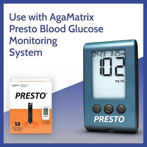 WaveSense Presto Test Strips, 200 Strips [4 Pack of 50] in Saudi Arabia