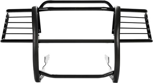 Brush Guard Compatible with 2004-2012 Chevy Colorado/GMC Canyon Alloy Steel Grille Guard Black Powder Coated in Saudi Arabia