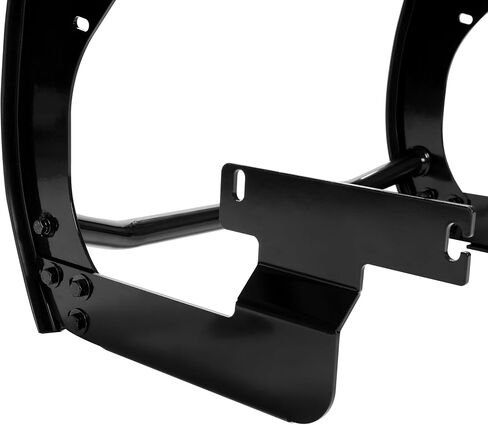 Brush Guard Compatible with 2004-2012 Chevy Colorado/GMC Canyon Alloy Steel Grille Guard Black Powder Coated in Saudi Arabia