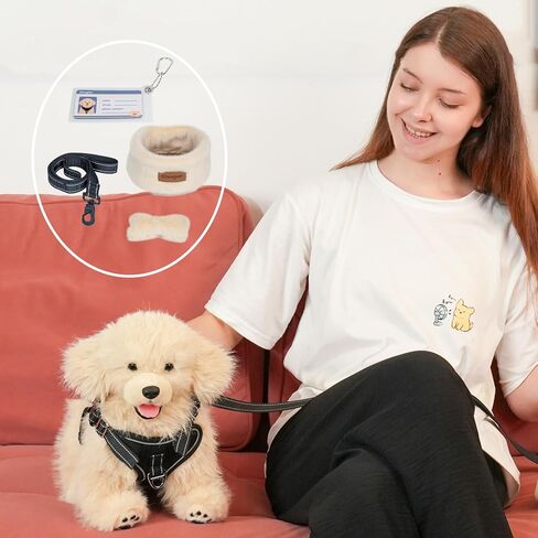 حيوانات تشونغكر المحشوة للكلاب شيبا إينو من القطيفة - لعبة كلب واقعية مصنوعة يدويًا، جرو من القطيفة المحبوب رفيق الحيوانات الأليفة in Kuwait