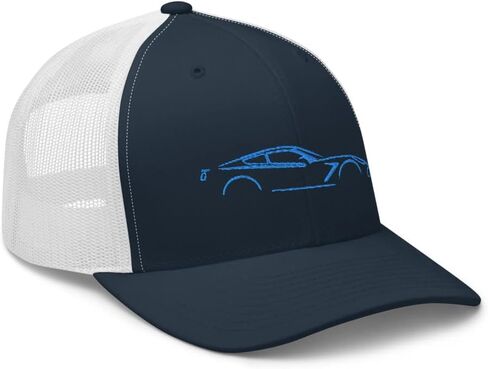 قبعة سائق الشاحنة الزرقاء للسيارة C7 Outline الجيل السابع لمالك كورفيت قبعة Snapback in Saudi Arabia