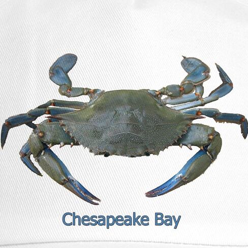 CafePress Blue Crab Cap Adjustable Baseball Cap in Saudi Arabia