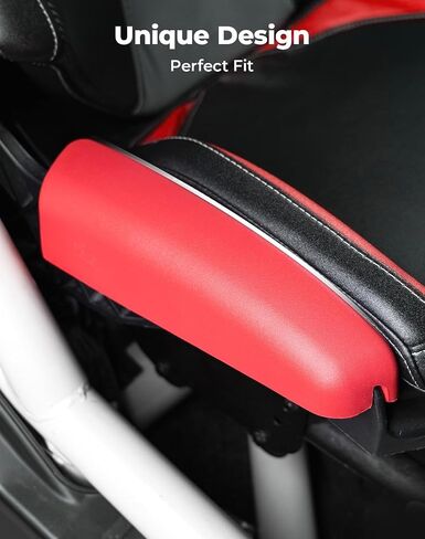 KEMIMOTO Seat Side Pad Assembly Compatible with 2017-2025 Can-Am Maverick X3 MAX and Maverick R, PU Foam Seat Side Cushion for UTV Accessories, Thigh Protection Comfort Pillow(1 Pair) (Red) in Saudi Arabia