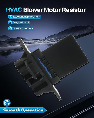 مقاوم تيار متردد ECCPP مناسب لـ 1995-1998 Nissan 200SX /1998-2004 لـ Nissan Frontier /1995-2006 لـ Nissan Sentra /2000-2004 لـ Nissan Xterra سخان منفاخ مروحة المحرك المقاوم منظم استبدال RU213 in Saudi Arabia