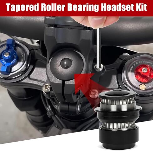 Tapered Roller Bearing Headset Kit Roller Headset Fork Bearing Kit - PSLER Pivot Bearing Assembly Fits for Light Bee X/S Segway X160 X260 Motorcycle Dirt Bike in Saudi Arabia