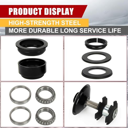 Tapered Roller Bearing Headset Kit Roller Headset Fork Bearing Kit - PSLER Pivot Bearing Assembly Fits for Light Bee X/S Segway X160 X260 Motorcycle Dirt Bike in Saudi Arabia