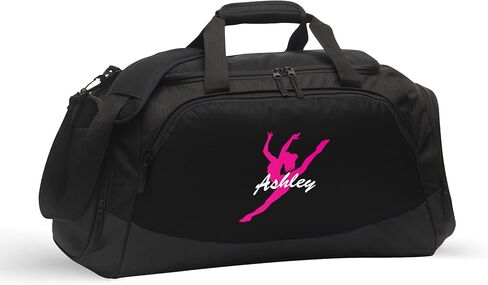 Personalized Dance Duffle Bag with Shoe Compartment, Duffle Bag for Men, Women, Kids & Teen - Dance Duffel Bag for Gear Organizer - Travel Duffel Bags in Kuwait