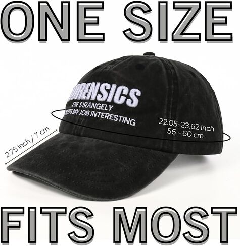 InnoBeta Forensic Cap for Forensic Science Workers Lovers, Gifts for Christmas, Birthday in Saudi Arabia