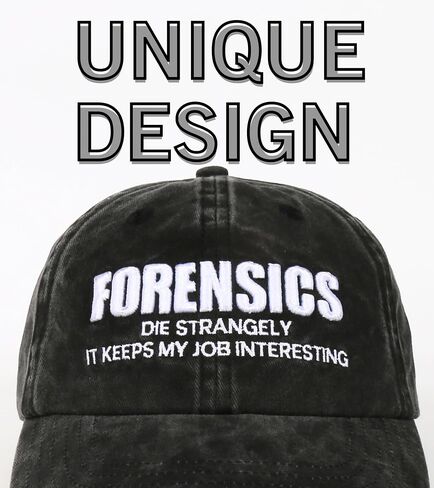 InnoBeta Forensic Cap for Forensic Science Workers Lovers, Gifts for Christmas, Birthday in Saudi Arabia