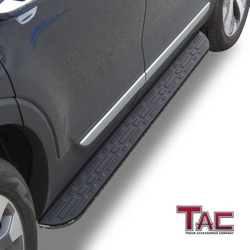 TAC Black Cobra Running Boards Side Steps Fit 2020-2024 KIA Telluride SUV Step Rails Nerf Bars Aluminum City Exterior Off-Road Accessories (2pcs) in Saudi Arabia
