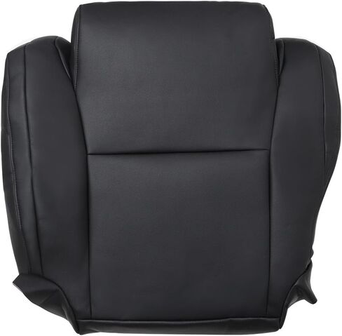 SecosAutoparts Driver Side Bottom Replacement Leather Seat Cover Graphite Gray Compatible with Toyota Tundra 2007 2008 2009 2010 2011 2012 2013 in Saudi Arabia