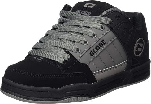 Globe Men's Tilt Skate Shoe, Steel/Black, 9 in Kuwait
