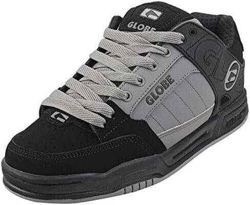 Globe Men's Tilt Skate Shoe, Steel/Black, 9 in Kuwait