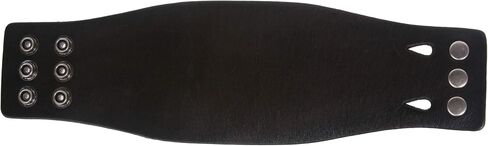 Beltiscool 3 Inches Wide Oil Tanned Leather Wristband Cuff Bracelet in Saudi Arabia