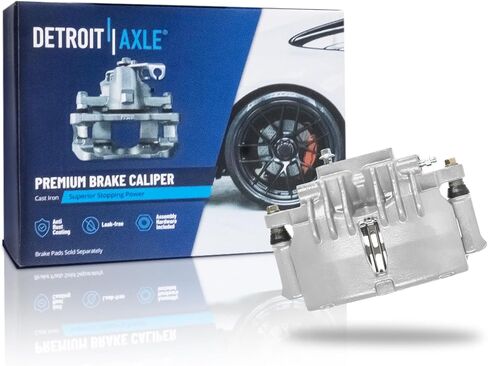 Detroit Axle - Front Right Brake Caliper for Ford 2003-2004 Mustang, Passenger Side Disc Brake Caliper with Bracket Replacement in Saudi Arabia