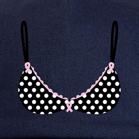 CafePress Awareness Ribbon Bra Adjustable Baseball Cap in Saudi Arabia