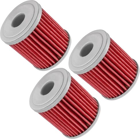 فلتر زيت كالتريك 3 عبوات متوافق مع سوزوكي 16510-35G00 / Rmx450Z Rmz250 Rmz450 Rm-Z250 Rm-Z450 in Saudi Arabia