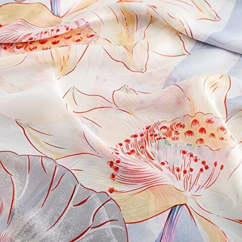 Printed Scarf for Women Lightweight Shawl Wraps Fashion Scarves Spring Summer in Saudi Arabia