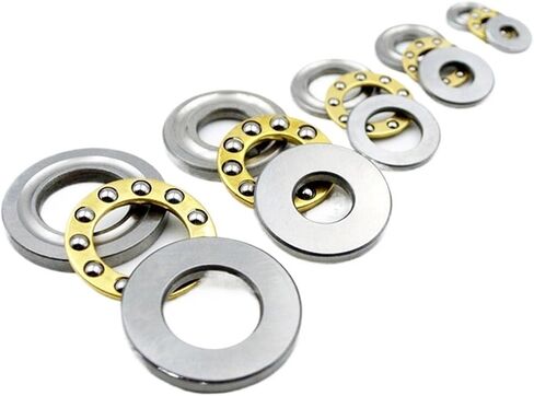 5 قطعة محمل كروي طابعة ثلاثية الأبعاد F3 8M F5-10M F6 12M F8-22M F8-14M F8 16M F10-17M F12-21M محامل كروية محورية مصغرة (F10-20M 10x20x6.5 ملم) in Saudi Arabia