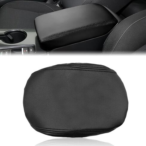Car Armrest Storage Box Lids Car Center Console Armrest Cover Protector Compatible with Civic 2022 2023 2024 2025 with CVT (Pure Black) in Saudi Arabia
