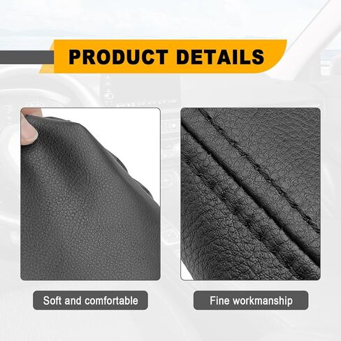Car Armrest Storage Box Lids Car Center Console Armrest Cover Protector Compatible with Civic 2022 2023 2024 2025 with CVT (Pure Black) in Saudi Arabia