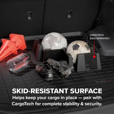 WeatherTech Cargo Trunk Liner for Honda Odyssey - Behind 2nd Row (40278) Black in Saudi Arabia