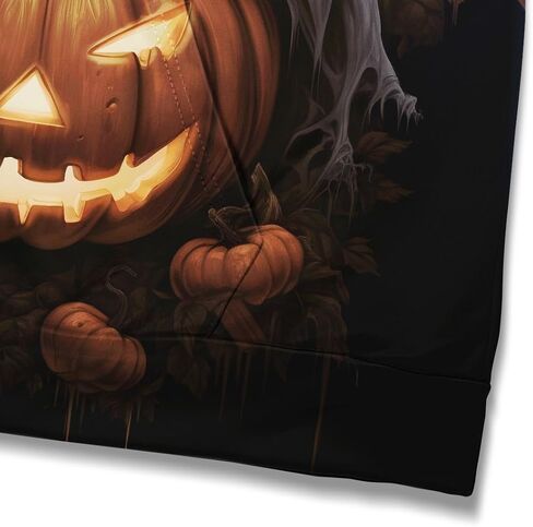 Novelty Pumpkin Skull Hoodie Funny Halloween Hoodies Sweatshirts Pullover Long Sleeve in Saudi Arabia