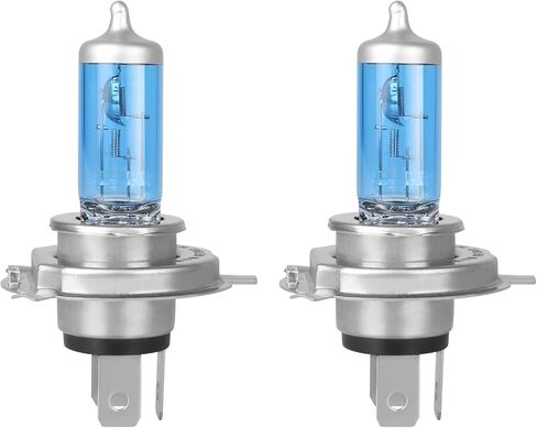 9003/H4 Halogen Headlight Bulb，White Light 12V 100W/90W 4200k,High and Low Beam,headlight replacement with Long-life,Pack of 2 in Saudi Arabia