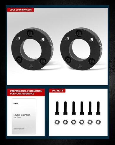Front Leveling Lift Kit, KAX 2" Front Leveling Lift kit Compatible with F150 2004-2020 Expedition 2003-2018 Mark LT 2005-2008 in Saudi Arabia
