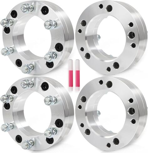 ECCPP 4PCS 5x5.5 to 6x5.5 Conversion Wheel Spacers Adapter 2" inch fit for 2012-2018 for Ram 1500 2019-2023 for Ram 1500 Classic in Saudi Arabia