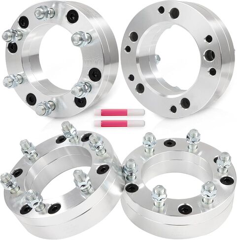ECCPP 4PCS 5x5.5 to 6x5.5 Conversion Wheel Spacers Adapter 2" inch fit for 2012-2018 for Ram 1500 2019-2023 for Ram 1500 Classic in Saudi Arabia