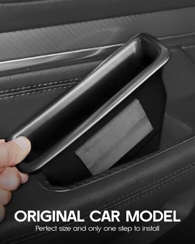 4PCS Ford Explorer 2016-2019 Front and Rear Row Door Storage Box Organizer Tray Phone Container Pocket Insert Tray Armrest Organizer Container in Saudi Arabia