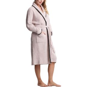 Barefoot Dreams Women's CozyChic Blanket Stitch Robe in Kuwait