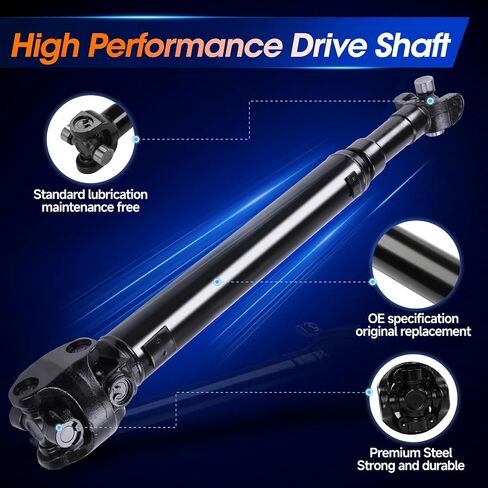 Front Drive Shaft Prop Shaft Driveshaft Assembly [4WD Manual Transmission] Fit for Jeep Cherokee 1994-2001| Comanche 1987-1992| Wagoneer 1987, OE 53005543AC, 53003236 in Saudi Arabia