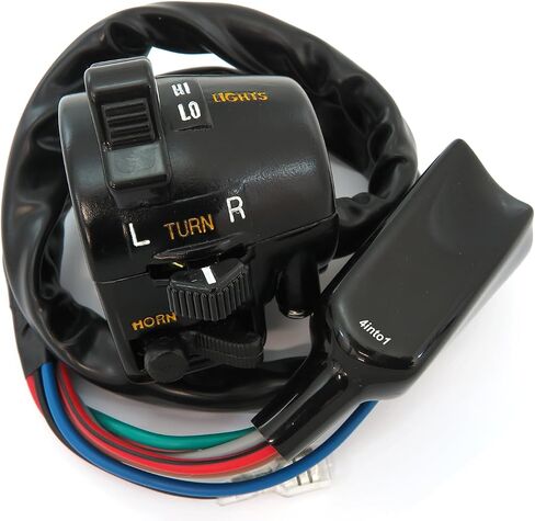 Turn Signal/Lights/Horn Switch Assembly - Left Side - Fits Kawasaki KZ900 Z1 in Saudi Arabia