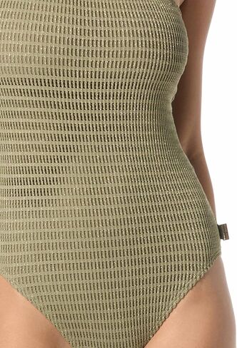 Michael Kors Womens Crochet One Shoulder One Piece in Saudi Arabia