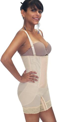 Ardyss Body Fashion High Waist Long Leg Panty Girdle Style 48 (Beige;42) in Saudi Arabia