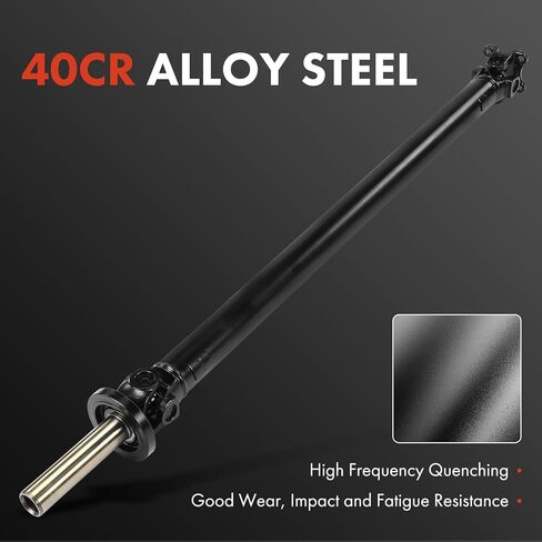 A-Premium Rear Complete Drive Shaft Prop Shaft Driveshaft Assembly Compatible with Jeep KJ Series Liberty 2003-2005 [42RLE Trans.], Liberty 2006-2007, RWD Automatic Transmission in Saudi Arabia