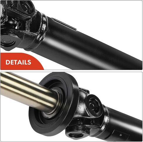 A-Premium Rear Complete Drive Shaft Prop Shaft Driveshaft Assembly Compatible with Jeep KJ Series Liberty 2003-2005 [42RLE Trans.], Liberty 2006-2007, RWD Automatic Transmission in Saudi Arabia