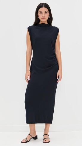 Vince Women's Cowl Neck Muscle Tee Dress in Saudi Arabia