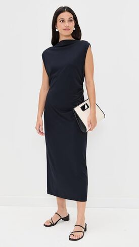 Vince Women's Cowl Neck Muscle Tee Dress in Saudi Arabia