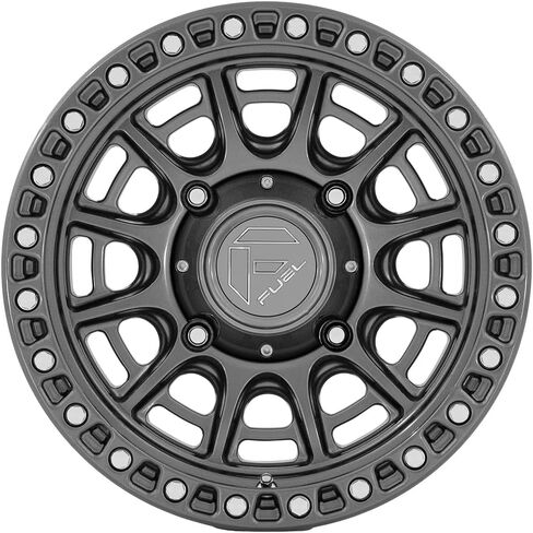 Fuel UTV FV832 Cycle 15x7 4x156 +10mm Gunmetal Wheel Rim 15" Inch FV832AX15704410 in Saudi Arabia